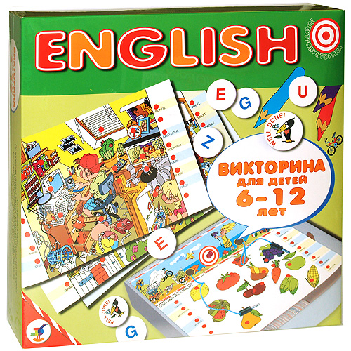 English Электровикторина для детей Серия: Электровикторина инфо 857b.