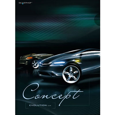 Папка-уголок "Concept Car" Формат А4 31 см х 22 см инфо 1014b.