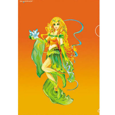 Папка-уголок "Mistress of elements" Формат А4 31 см х 22 см инфо 1028b.