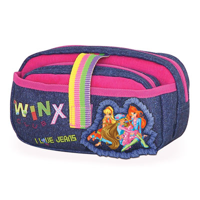 Пенал Winx Club "I Love Jeans" Изготовитель: Китай Состав Пенал, косметичка инфо 1122b.