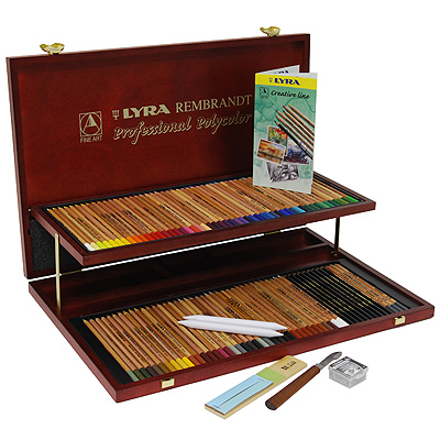 Набор цветных карандашей "Rembrandt Professional Polycolor", 100 шт см Изготовитель: Германия Артикул: 2004200 инфо 1173b.