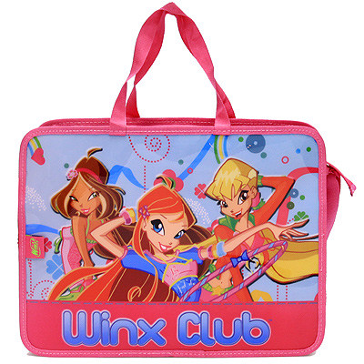 Папка-портфель "Winx Club" 65266 10 см Материал: пластик, текстиль инфо 1240b.