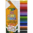 Набор тонких фломастеров "Crayola", 24 шт Изготовитель: Китай Состав 24 фломастера инфо 1344b.