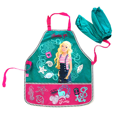 Фартук с нарукавниками "Barbie" см Состав Фартук, 2 нарукавника инфо 1376b.