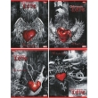 Набор тетрадей "Unfortunate Love", 5 шт Состав 5 тетрадей в клетку инфо 1382b.