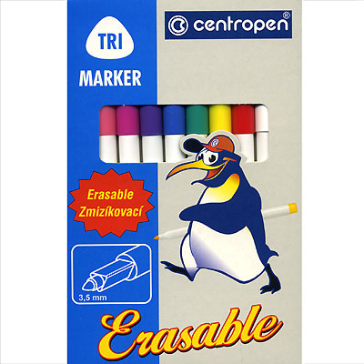 Набор "Erasable": 8 фломастеров и 2 поглотителя чернил 8 фломастеров, 2 поглотителя чернил инфо 1459b.