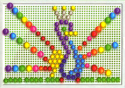 Мозаика в чемоданчике, 240 элементов Серия: MAXCOLOR инфо 12327b.