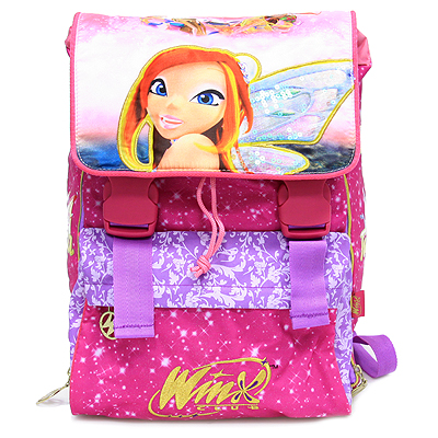 Школьный рюкзак "Winx Club" 63182 текстиль, пластик, металл Изготовитель: Китай инфо 13994b.