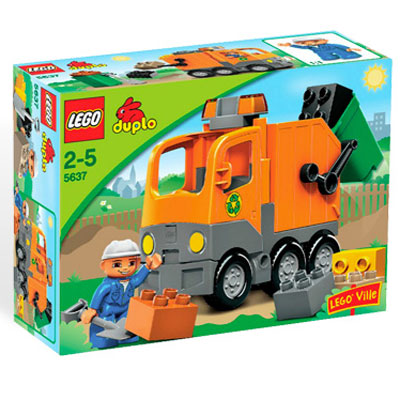 5637 Lego: Мусоровоз Серия: LEGO Дупло (Duplo) инфо 10137c.