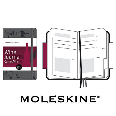 Записная книжка Moleskine, "Passion" (Wine), Large, черная "Phaidon Design Classics", Великобритания, 2009) инфо 10196c.