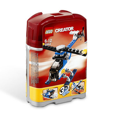5864 Lego: Мини-вертолет Серия: LEGO Криэйтор (Creator) инфо 7469d.