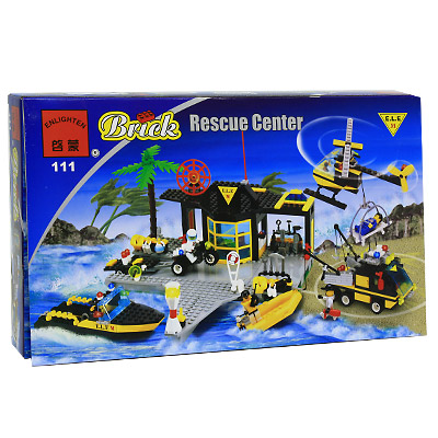 Конструктор Brick: Станция спасателей Серия: Police Series инфо 9008d.