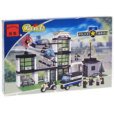 Конструктор Brick: Полицейский участок Серия: Police Series инфо 9011d.