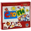 Развивающая игра "Слоги" 13,5 см Состав 50 карточек инфо 5613e.