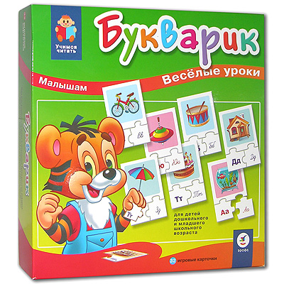 Развивающая игра "Букварик" см Количество игроков: 2-8 человек инфо 5614e.