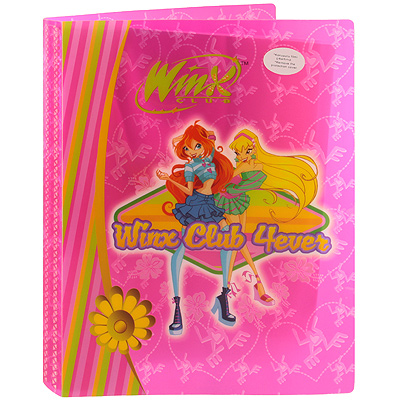 Папка с файлами "Winx Club", 60 листов 65263 см Материал: пластик Изготовитель: Китай инфо 5676e.