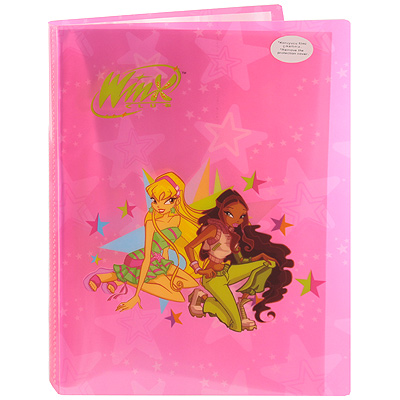 Папка с файлами "Winx Club", 20 листов 65158 см Материал: пластик Изготовитель: Китай инфо 5680e.