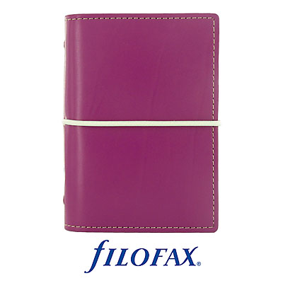 Органайзер Filofax "Domino" Цвет: розовый, формат: Mini "file of facts" (папка фактов) инфо 5793e.