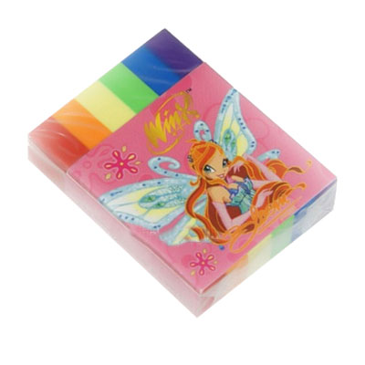 Ластик Winx Club "Радуга" 4 см x 0,8 см инфо 5936e.