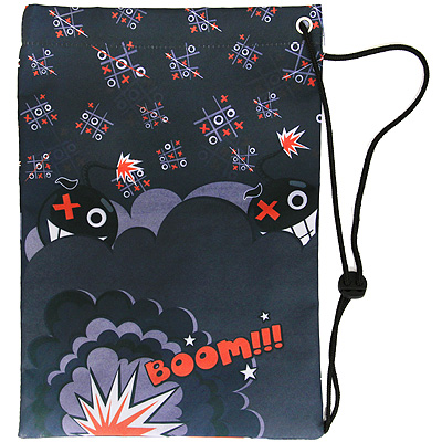 Сумка-кулиска для обуви "Boom!!!" 25 см x 35 см инфо 6018e.