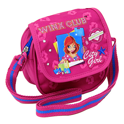 Сумка Winx Club "City Girl" 62481 текстиль, пластик, металл Изготовитель: Китай инфо 6033e.