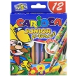 Фломастеры "Carioca Junior Acquarell", 12 цветов см Состав 12 фломастеров, кисточка инфо 6148e.