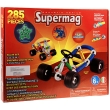 Набор магнитных конструкторов "Supermag", 4 в 1 см Состав 285 элементов набора инфо 6407e.